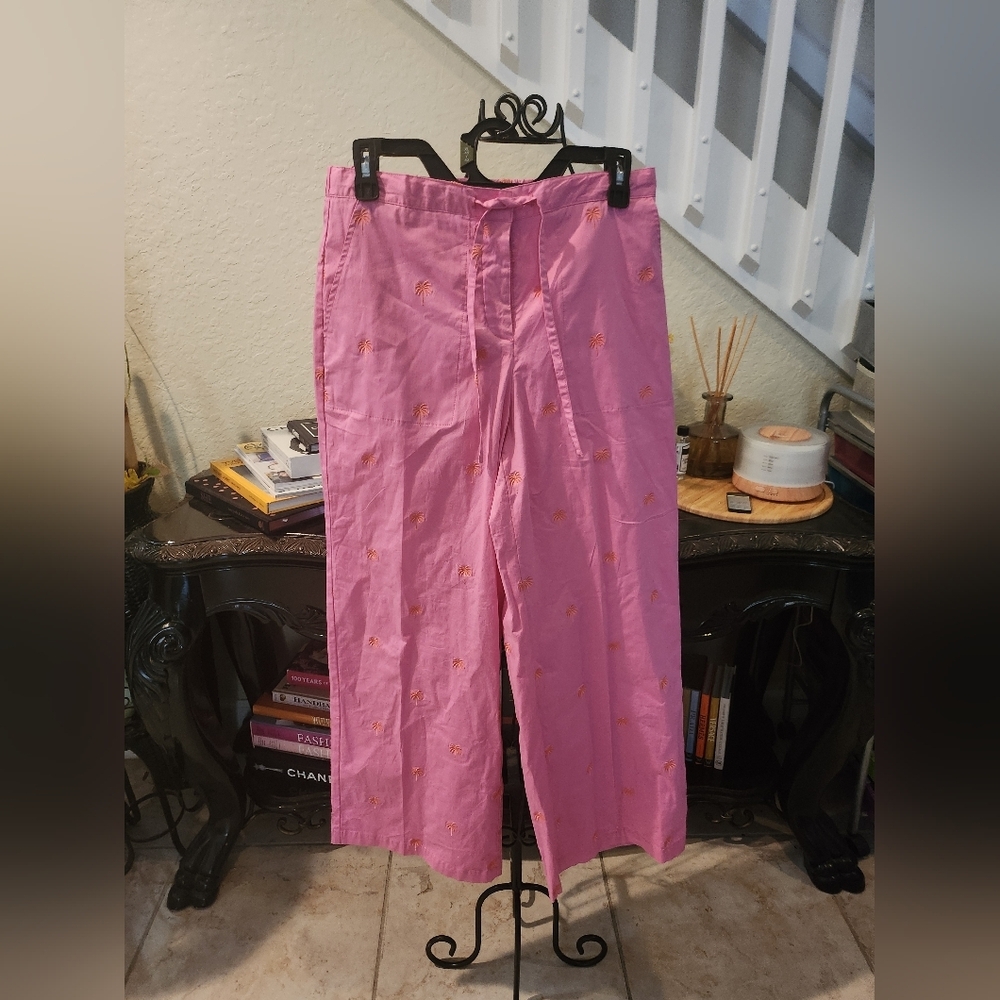 Lilly Pulitzer palm pants size 8